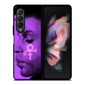 PRINCE PURPLE RAIN FACE Samsung Galaxy Z Fold 3 Case Cover PRINCE PURPLE RAIN FACE Samsung Galaxy Z Fold 3 Case Cover