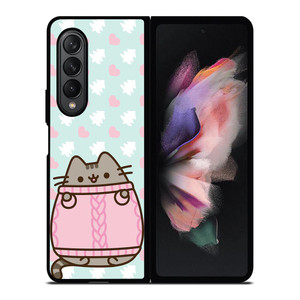 PUSHEEN THE CAT KAWAII Samsung Galaxy Z Fold 3 Case Cover PUSHEEN THE CAT KAWAII Samsung Galaxy Z Fold 3 Case Cover