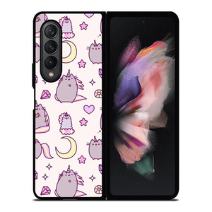 PUSHEEN THE CAT UNICORN 2 Samsung Galaxy Z Fold 3 Case Cover PUSHEEN THE CAT UNICORN 2 Samsung Galaxy Z Fold 3 Case Cover
