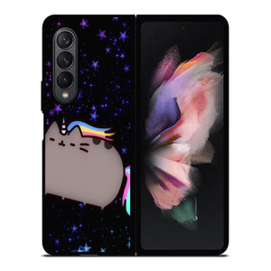 PUSHEEN THE CAT UNICORN Samsung Galaxy Z Fold 3 Case Cover PUSHEEN THE CAT UNICORN Samsung Galaxy Z Fold 3 Case Cover