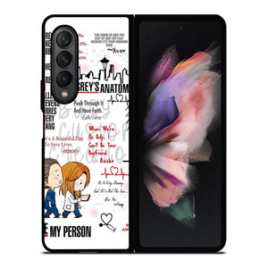 QUOTES OF GREY'S ANATOMY Samsung Galaxy Z Fold 3 Case Cover QUOTES OF GREY'S ANATOMY Samsung Galaxy Z Fold 3 Case Cover