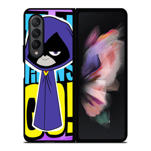 RAVEN TEEN TITANS GO Samsung Galaxy Z Fold 3 Case Cover RAVEN TEEN TITANS GO Samsung Galaxy Z Fold 3 Case Cover