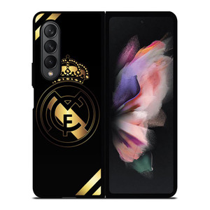 REAL MADRID FC NEW GOLD LOGO Samsung Galaxy Z Fold 3 Case Cover