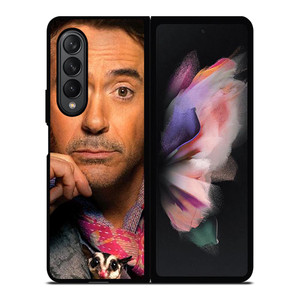 ROBERT DOWNEY JR FACE DOLITTLE MOVIES Samsung Galaxy Z Fold 3 Case Cover ROBERT DOWNEY JR FACE DOLITTLE MOVIES Samsung Galaxy Z Fold 3 Case Cover