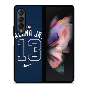 RONALD ACUNA JR MLB NIKE KIT Samsung Galaxy Z Fold 3 Case Cover