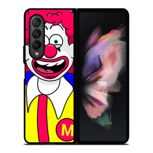 RONALD MCDONALDS MASCOT CARTOON Samsung Galaxy Z Fold 3 Case Cover