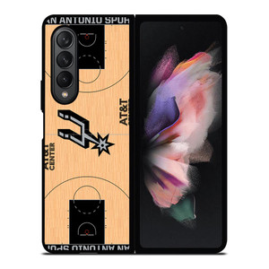 SAN ANTONIO SPURS BASKET FIELD Samsung Galaxy Z Fold 3 Case Cover