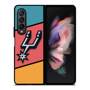 SAN ANTONIO SPURS COLORFUL LOGO Samsung Galaxy Z Fold 3 Case Cover
