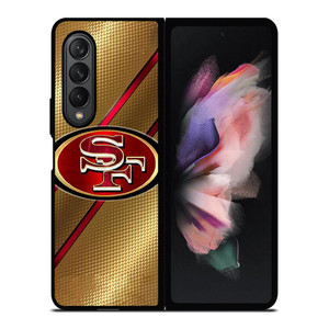 SAN FRANCISCO 49ERS GOLD LOGO Samsung Galaxy Z Fold 3 Case Cover SAN FRANCISCO 49ERS GOLD LOGO Samsung Galaxy Z Fold 3 Case Cover