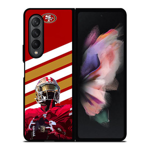 San Francisco 49ers STRIPS NFL Samsung Galaxy Z Fold 3 Case Cover