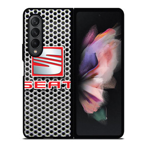 SEAT METAL LOGO Samsung Galaxy Z Fold 3 Case Cover