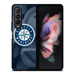 SEATTLE MARINERS MLB Samsung Galaxy Z Fold 3 Case Cover