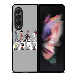 SNOOPY CHARLIE BROWN CROSS Samsung Galaxy Z Fold 3 Case Cover SNOOPY CHARLIE BROWN CROSS Samsung Galaxy Z Fold 3 Case Cover