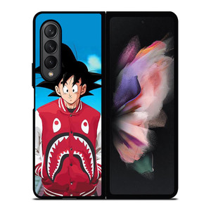 SON GOKU SUPREME BAPE SHARK Samsung Galaxy Z Fold 3 Case Cover