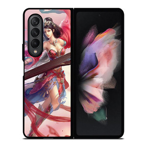 SONA LEAGUE OF LEGENDS 2 Samsung Galaxy Z Fold 3 Case Cover SONA LEAGUE OF LEGENDS 2 Samsung Galaxy Z Fold 3 Case Cover