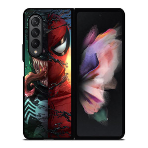 SPIDERMAN VENOM ART MARVEL Samsung Galaxy Z Fold 3 Case Cover SPIDERMAN VENOM ART MARVEL Samsung Galaxy Z Fold 3 Case Cover