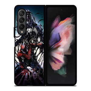 SPIDERMAN VENOM MARVEL CARTOON Samsung Galaxy Z Fold 3 Case Cover