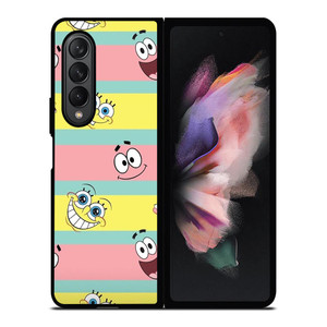SPONGEBOB PATRICK CUTE STRIPE Samsung Galaxy Z Fold 3 Case Cover SPONGEBOB PATRICK CUTE STRIPE Samsung Galaxy Z Fold 3 Case Cover