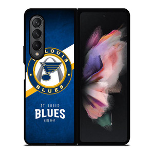 ST LOUIS BLUES NHL LOGO Samsung Galaxy Z Fold 3 Case Cover ST LOUIS BLUES NHL LOGO Samsung Galaxy Z Fold 3 Case Cover