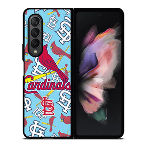 ST LOUIS CARDINALS COLLAGE Samsung Galaxy Z Fold 3 Case Cover