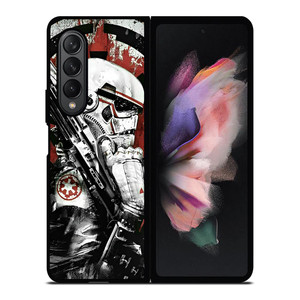 STAR WARS STORMTROOPER GUN Samsung Galaxy Z Fold 3 Case Cover STAR WARS STORMTROOPER GUN Samsung Galaxy Z Fold 3 Case Cover