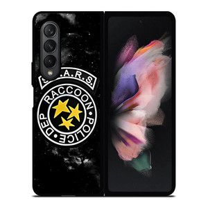 STARS RACCOON POLICE DEP BADGE 3 Samsung Galaxy Z Fold 3 Case Cover STARS RACCOON POLICE DEP BADGE 3 Samsung Galaxy Z Fold 3 Case Cover
