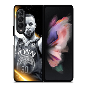 STEPHEN CURRY GOLDEN STATE WARRIORS ART Samsung Galaxy Z Fold 3 Case Cover