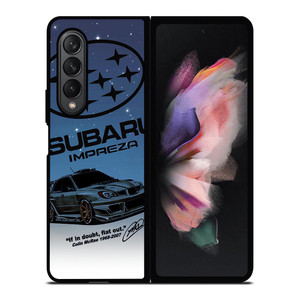 SUBARU IMPREZA COLIN MCRAE Samsung Galaxy Z Fold 3 Case Cover
