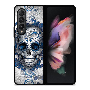 SUGAR SKULL TATTOO Samsung Galaxy Z Fold 3 Case Cover