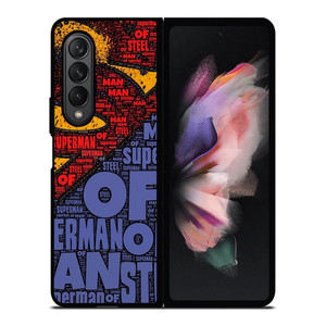 SUPERMAN LOGO ART WALL Samsung Galaxy Z Fold 3 Case Cover