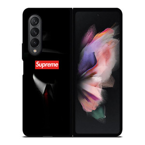 SUPREME BLACK TUXEDO Samsung Galaxy Z Fold 3 Case Cover