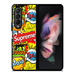SUPREME CARTOON HALFTONE Samsung Galaxy Z Fold 3 Case Cover SUPREME CARTOON HALFTONE Samsung Galaxy Z Fold 3 Case Cover