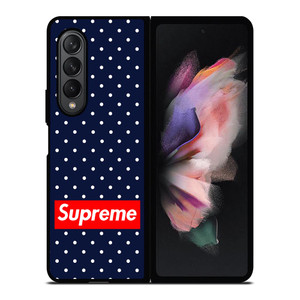 SUPREME FLORAL POLKADOTS Samsung Galaxy Z Fold 3 Case Cover