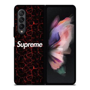SUPREME LAVA TEXTURE Samsung Galaxy Z Fold 3 Case Cover