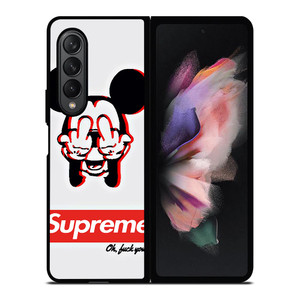 SUPREME MICKEY MOUSE Samsung Galaxy Z Fold 3 Case Cover SUPREME MICKEY MOUSE Samsung Galaxy Z Fold 3 Case Cover