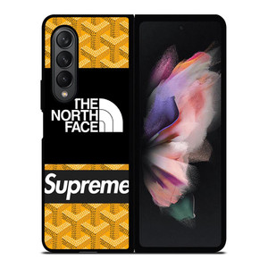 SUPREME THE NORTH FACE Samsung Galaxy Z Fold 3 Case Cover SUPREME THE NORTH FACE Samsung Galaxy Z Fold 3 Case Cover