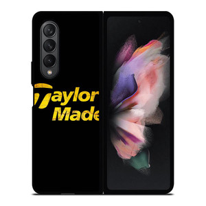 TAYLORMADE GOLF YELLOW LOGO Samsung Galaxy Z Fold 3 Case Cover