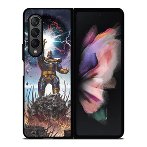 THANOS CARTOON Samsung Galaxy Z Fold 3 Case Cover THANOS CARTOON Samsung Galaxy Z Fold 3 Case Cover