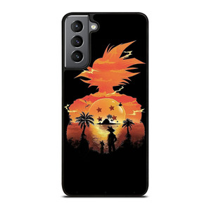 DRAGON BALL GOKU SILHOUETTE Samsung Galaxy S21 Plus Case