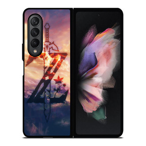 THE LEGEND OF ZELDA BREATH OF THE WILD SYMBOL 2 Samsung Galaxy Z Fold 3 Case Cover THE LEGEND OF ZELDA BREATH OF THE WILD SYMBOL 2 Samsung Galaxy Z Fold 3 Case Cover