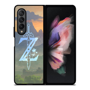 THE LEGEND OF ZELDA BREATH OF THE WILD SYMBOL Samsung Galaxy Z Fold 3 Case Cover THE LEGEND OF ZELDA BREATH OF THE WILD SYMBOL Samsung Galaxy Z Fold 3 Case Cover