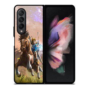 THE LEGEND OF ZELDA IN HORSES Samsung Galaxy Z Fold 3 Case Cover