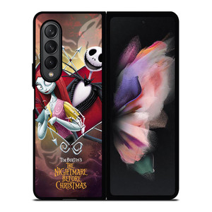 THE NIGHTMARE BEFORE CHRISTMAS CARTOON Samsung Galaxy Z Fold 3 Case Cover