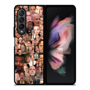 THE OFFICE COLLAGE Samsung Galaxy Z Fold 3 Case Cover