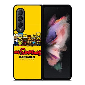 THE SIMPSONS BABY MILO BAPE Samsung Galaxy Z Fold 3 Case Cover