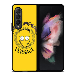 THE SIMPSONS X VERSACE Samsung Galaxy Z Fold 3 Case Cover