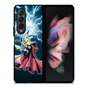 THOR POKEMON PIKACHU Samsung Galaxy Z Fold 3 Case Cover THOR POKEMON PIKACHU Samsung Galaxy Z Fold 3 Case Cover