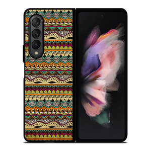 TIBAL PATTERN AZTEC Samsung Galaxy Z Fold 3 Case Cover