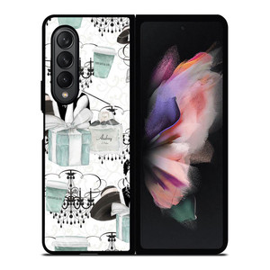 TIFFANY AND CO COLLAGE Samsung Galaxy Z Fold 3 Case Cover TIFFANY AND CO COLLAGE Samsung Galaxy Z Fold 3 Case Cover