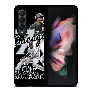TIM ANDERSON CHICAGO WHITE SOX MLB Samsung Galaxy Z Fold 3 Case Cover TIM ANDERSON CHICAGO WHITE SOX MLB Samsung Galaxy Z Fold 3 Case Cover